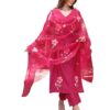 Printed Straight Kurta with Pant & Dupatta - Image 2