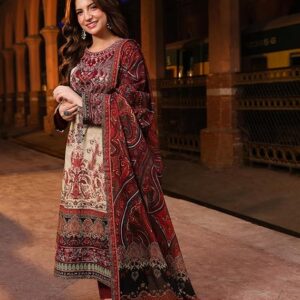 Women’s Rayon Viscose Printed Straight Kurta Pant Set with Dupatta